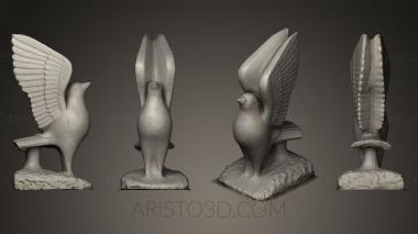 Bird figurines (STKB_0121) 3D model for CNC machine